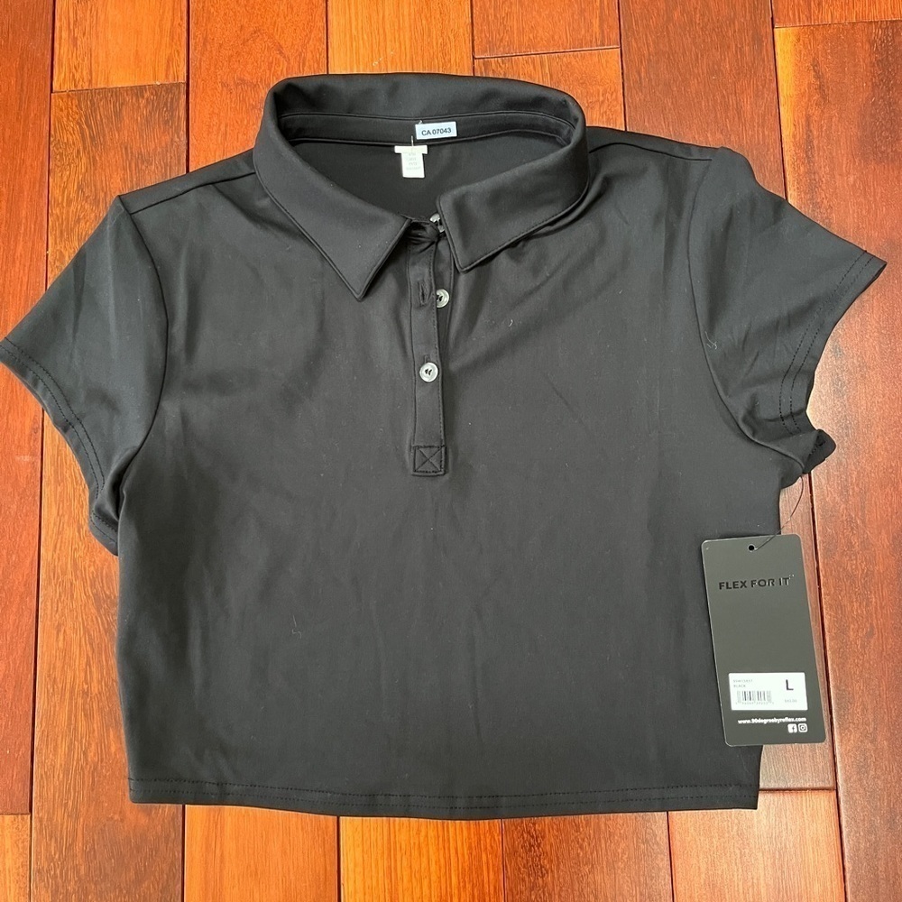 NWT 90 Degree by Reflex crop top size large